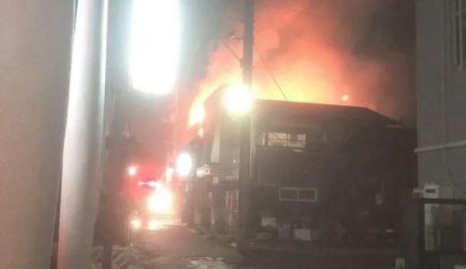 山口県下松市駅南１丁目で火事が発生 速報画像2019年12月11日