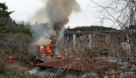 栃木県日光市室瀬 ホテルファミテック明神近くで火事 原因は?速報動画・画像2020年1月27日