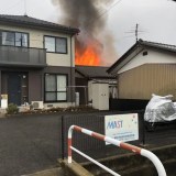 長野県長野市丹波島２丁目　火事　2020年1月29日