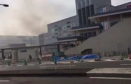 阪神甲子園球場付近で火事(兵庫県西宮市) 原因は?速報動画・画像2020年2月5日