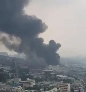 富山県滑川市 三豊工業 追分工場で火事 原因は?速報動画・画像2020年6月20日