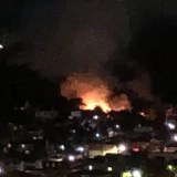 東京都　八王子市　上柚木　火事