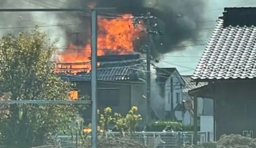 ヨシヅヤJR蟹江駅前近くで火事(愛知県海部郡蟹江町須成東五本田) 原因は?速報リアルタイム動画・画像2021年10月28日