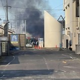 西友岡崎　火事　 愛知県　岡崎市　戸崎町　越舞