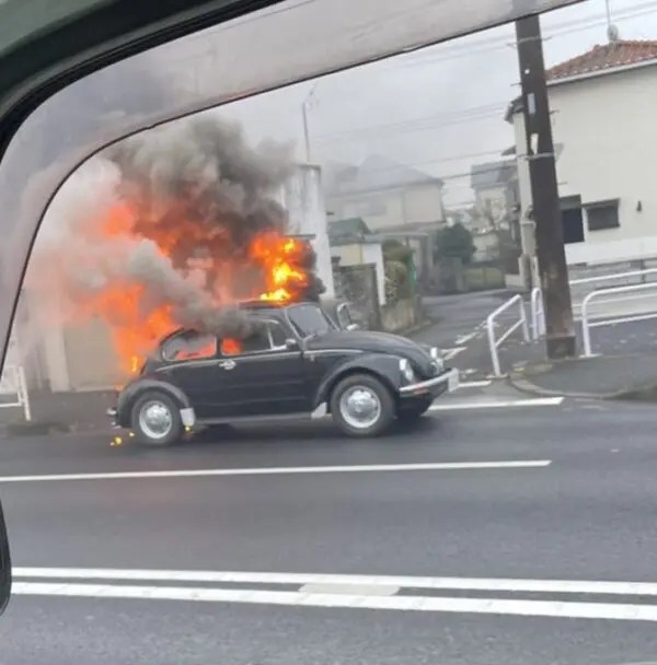 東大和警察署　車両爆発火災 　2021年11月8日